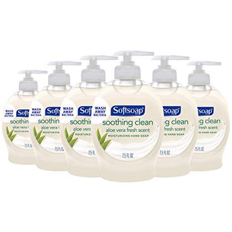 6 Pack Softsoap Moisturizing Liquid Hand Soap Via Amazon