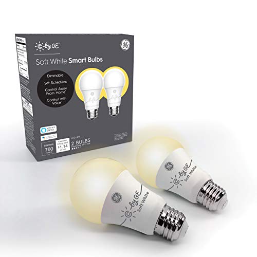 Pack Of 2 GE A19 Smart Light Bulbs Via Amazon