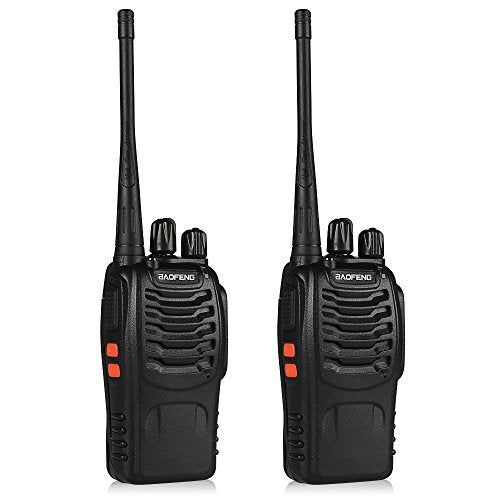 16 Channels Two Way Radio 2pcs Rechargeable Battery Via Amazon