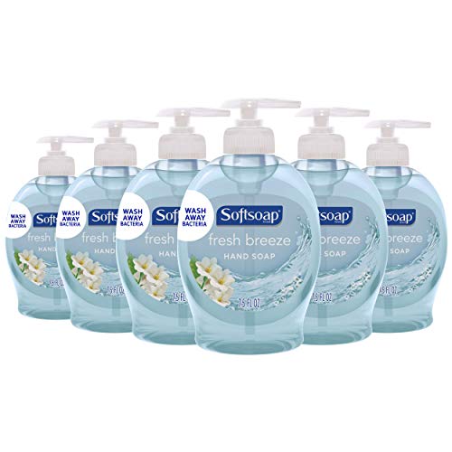 6 Pack Softsoap Liquid Hand Soap, Fresh Breeze - 7.5 fluid ounce Via Amazon