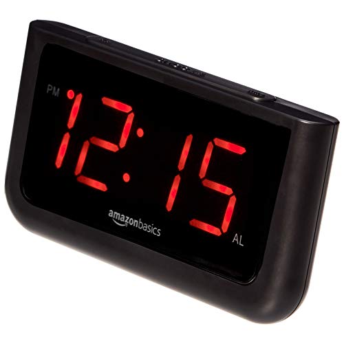 AmazonBasics Digital Alarm Clock Via Amazon
