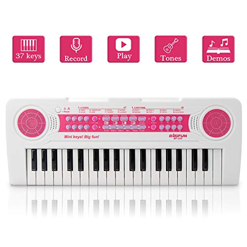 Kids Piano, 37Keys Multi-Function Electronic Keyboard Piano Via Amazon