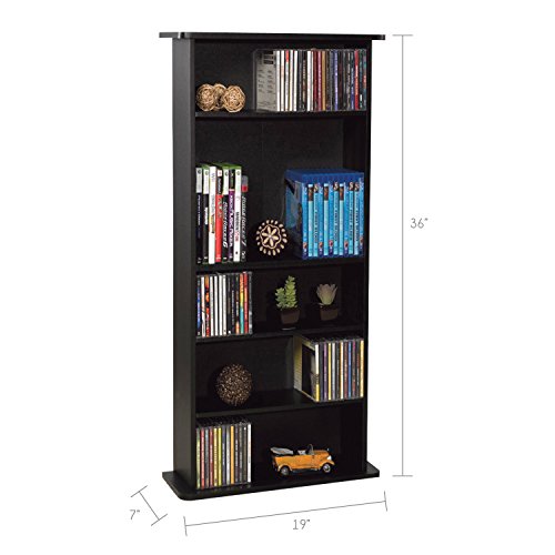 Atlantic Drawbridge Media Storage Cabinet - Store & Organize Via Amazon