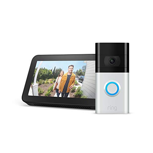 All-new Ring Video Doorbell 3 with Echo Show 5 Via Amazon
