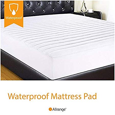 Quilted Fitted Waterproof Mattress Pad Via Amazon