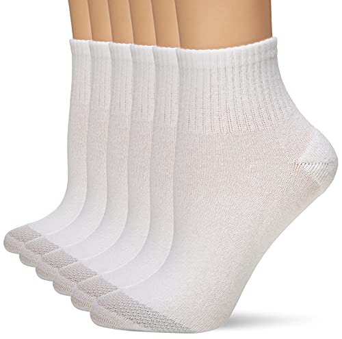 6-Pairs Hanes Women's Ankle Socks Via Amazon