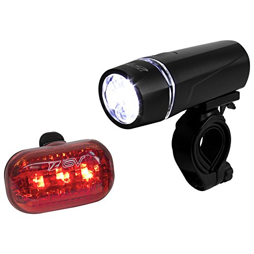 BV Bicycle Light Set Super Bright LED Headlight, LED Taillight Via Amazon