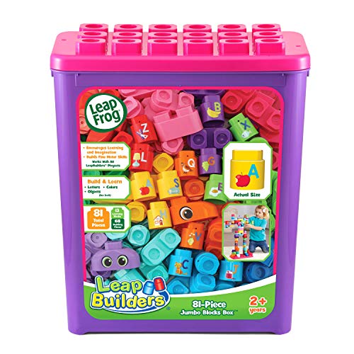 LeapFrog LeapBuilders 81-Piece Jumbo Blocks Box Via Amazon