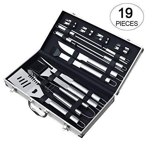 Ucharge BBQ Tools Set, 19-Piece Via Amazon