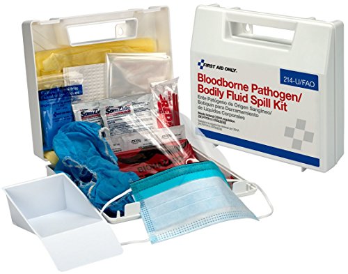 First Aid Only Bloodborne Pathogen/Bodily Fluid Spill Kit Via Amazon