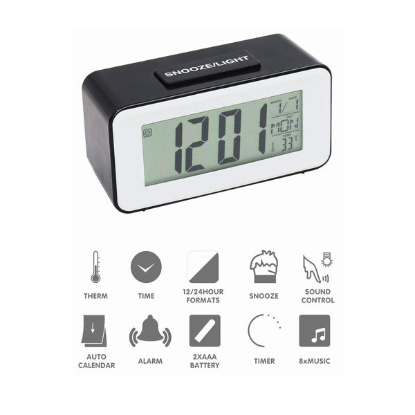 HAPITO Digtal Alarm Clock Via Amazon
