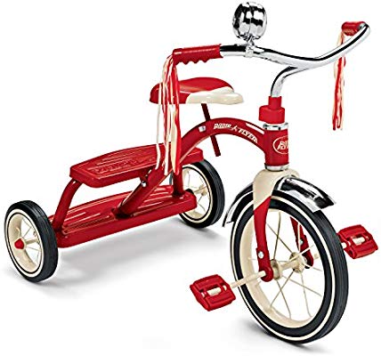 Radio Flyer Classic Red Dual Deck Tricycle Via Amazon