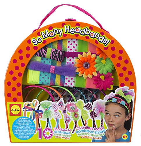 Alex DIY Wear So Many Headbands, 10 Headbands Kids Art and Craft Activity Via Amazon