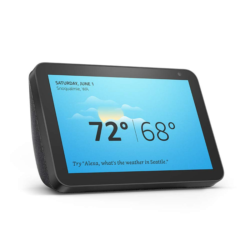 Echo Show 8 - HD 8" smart display with Alexa (2 pk) Via Amazon