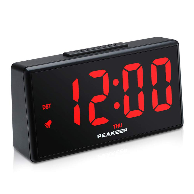 Digital Alarm Clock with USB Charger Via Amazon