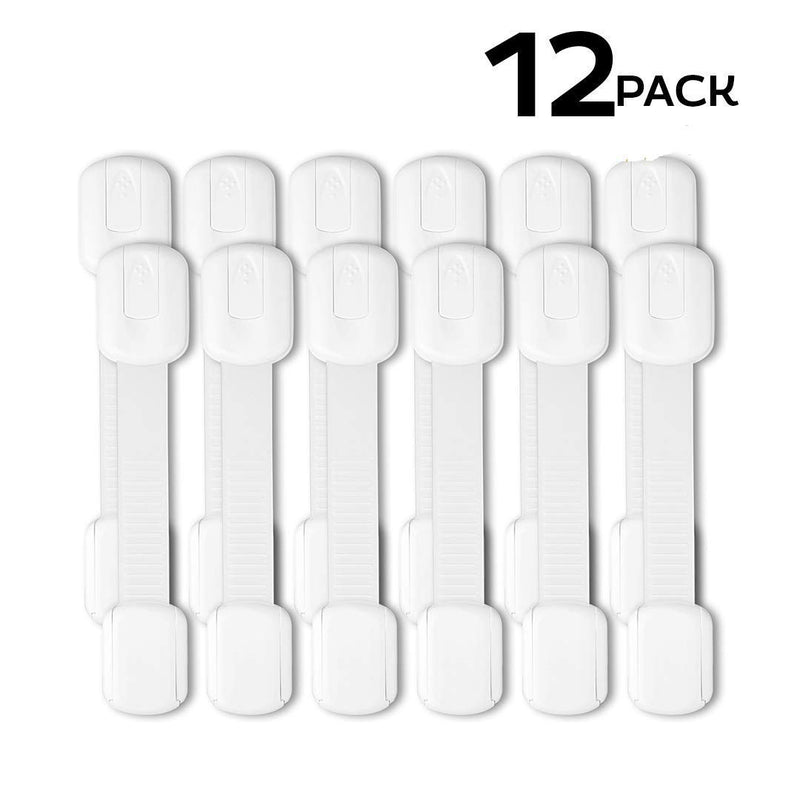 Child Safety Strap Locks (12 Pack) Via Amazon