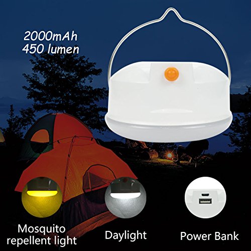 Rechargeable Emergency Camping Lamp Bug with Power Bank Via Amazon ONLY $4.80 Shipped! (Reg $9.79)