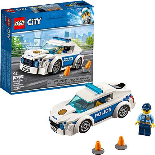 LEGO City Police Patrol Car Building Kit (92 Pieces) Via Amazon