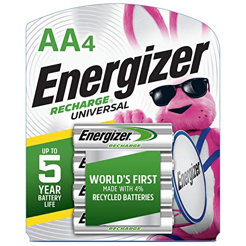 Energizer Rechargeable AA Batteries Via Amazon