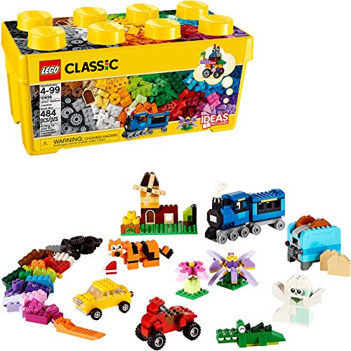 LEGO Classic Medium Creative Brick Box Building Toys for Creative Play (484 Pieces) Via Amazon