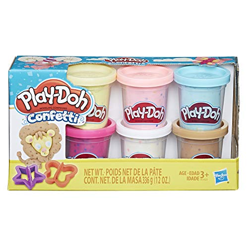 6-Pack Play-Doh Confetti Compound Collection Via Amazon