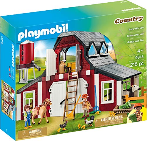 PLAYMOBIL Barn with Silo Via Amazon