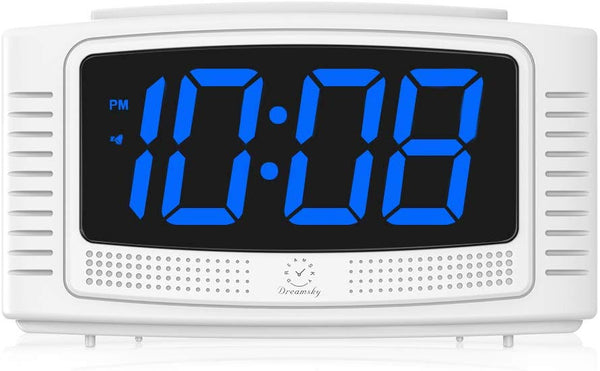 Digital Alarm Clock with Snooze Via Amazon