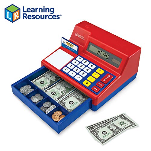 Learning Resources Pretend & Play Calculator Cash Register Via Amazon