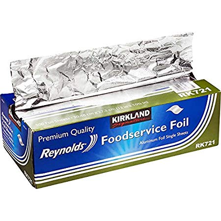 Kirkland Signature FoilSheet-500ct ALUMINUM FOIL SHEETS Via Amazon