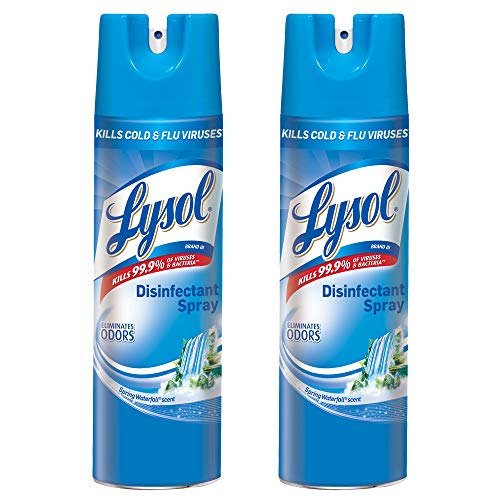 2 Bottles Of 19oz Lysol Disinfectant Spray Via Amazon