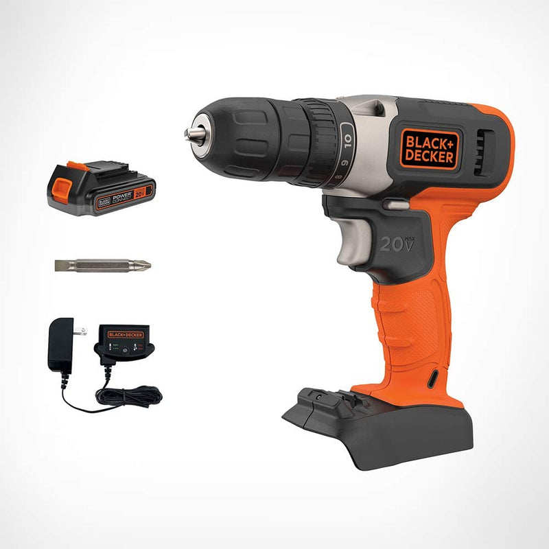 BLACK+DECKER 20V MAX Cordless Drill Via Amazon