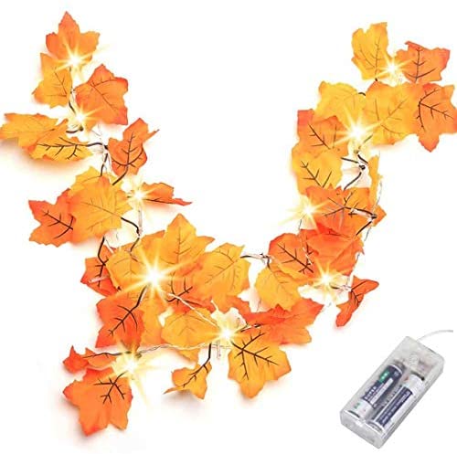 Decorations Lighted Fall Garland
Via Amazon