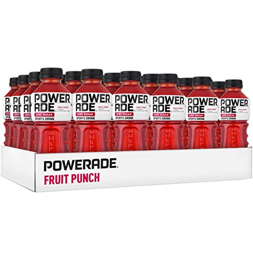POWERADE ZERO Fruit Punch Sports Drink, 24 Pack Via Amazon