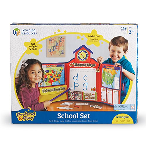 Learning Resources Pretend & Play School Set, 149 Pieces Via Amazon