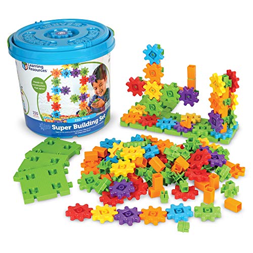 Learning Resources Gears! Gears! Gears! Super Building Toy Set, 150 Pieces Via Amazon