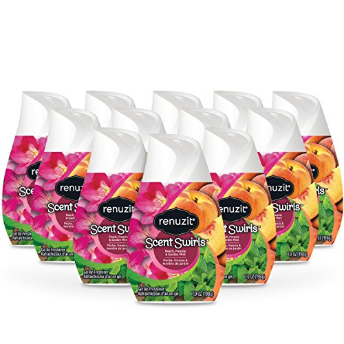 12 Pack Renuzit Scent Swirls Air Freshener Gel Via Amazon