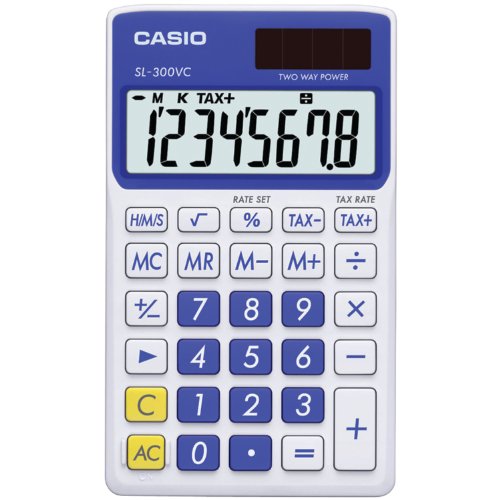 Casio SL-300VC Standard Function Calculator Via Amazon