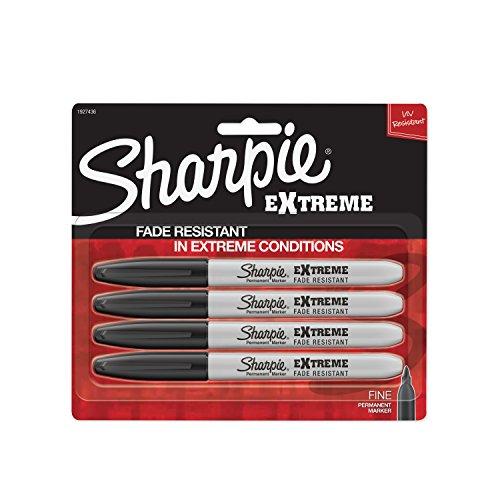 Sharpie Extreme Permanent Markers, 4-Count Via Amazon