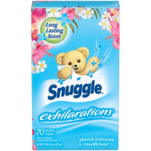 Snuggle Exhilarations Fabric Conditioner Dryer Sheets, 70 Count Via Amazon
