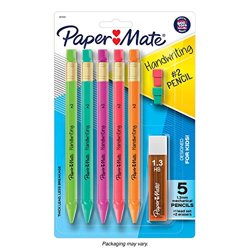 Paper Mate Handwriting Triangular Mechanical Pencil Set Via Amazon