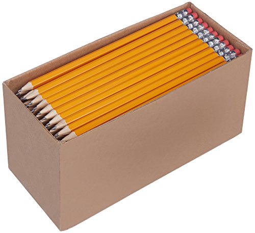 AmazonBasics Pre-sharpened Wood Cased #2 HB Pencils, 150 Pack Via Amazon