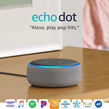 Echo Dot (3rd Gen) - Smart speaker with Alexa - Heather Gray Via Amazon