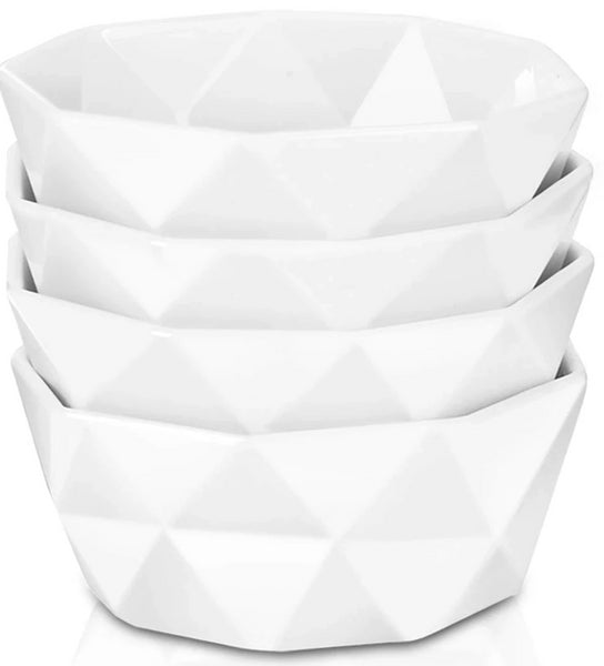 4-Pack Delling 22 Oz Geometric Bowls Via Amazon