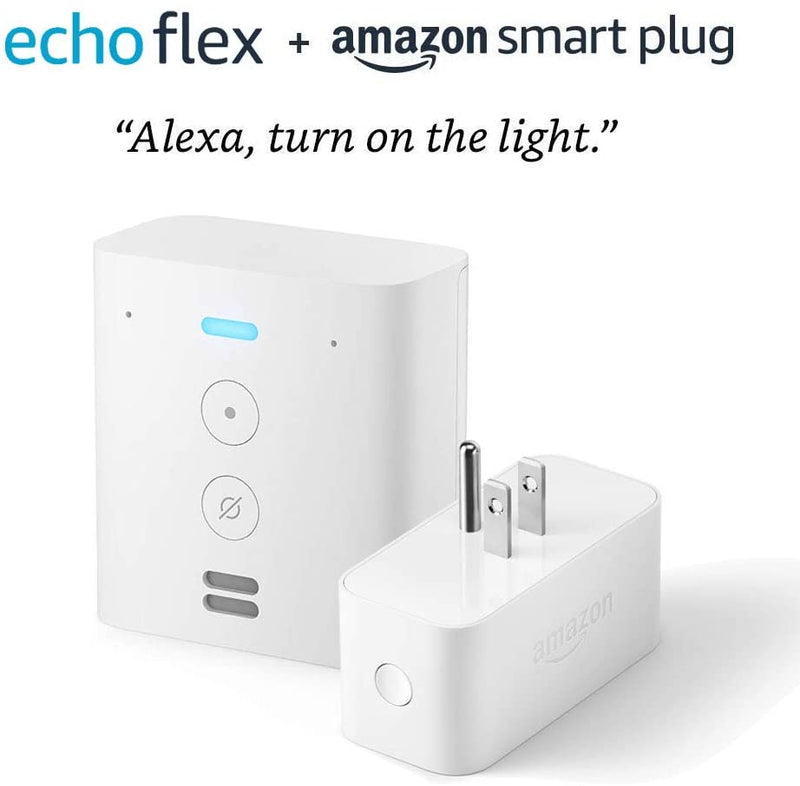 Echo Flex with Amazon Smart Plug Via Amazon