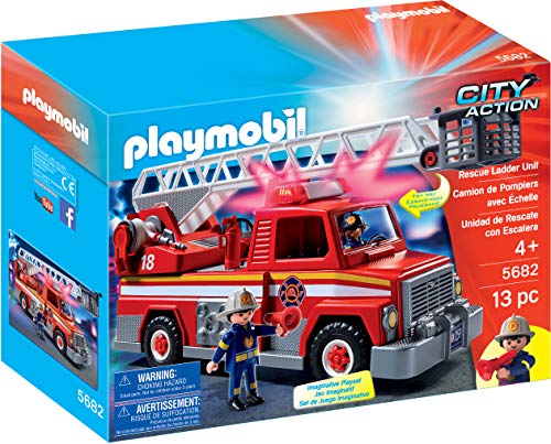 PLAYMOBIL Rescue Ladder Unit Via Amazon