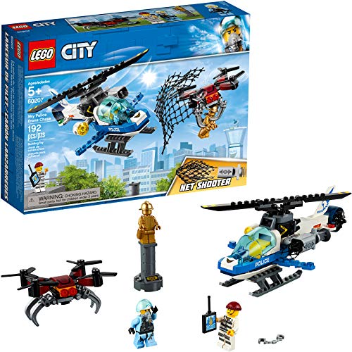 LEGO City Sky Police Drone Chase Building Kit (192 Pieces) Via Amazon