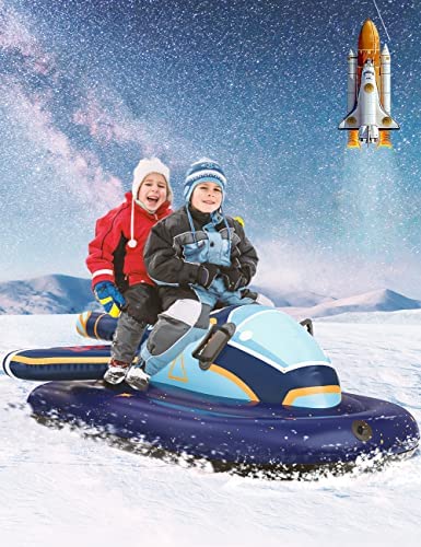 65-inch Large Heavy Duty Inflatable Snow Tubes Sled
Via Amazon