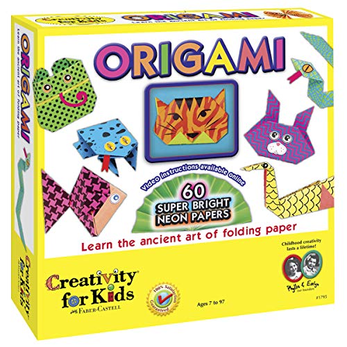 Creativity for Kids Origami, 60 Bright Origami Papers Via Amazon