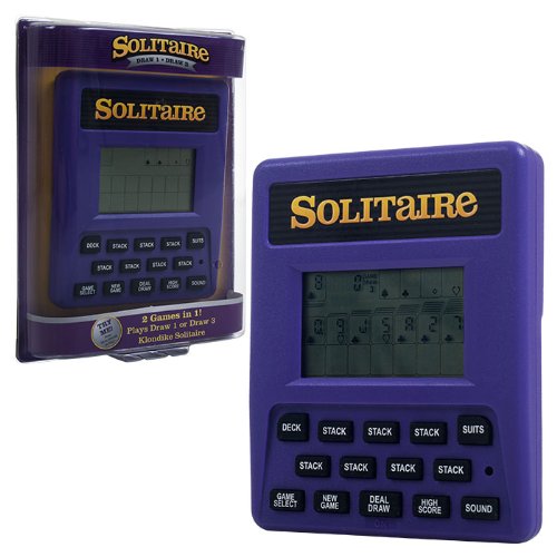 Trademark Global Electronic Handheld Solitaire Game Via Amazon