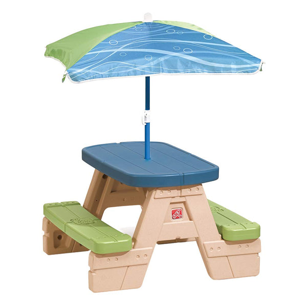 Step2 Sit and Play Kids Picnic Table With Umbrella Via Amazon SALE $34.38 Shipped! (Reg 49.99)